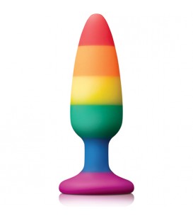 COLOURFUL LOVE RAINBOW ANAL PLUG MEDIUM