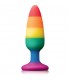 COLOURFUL LOVE RAINBOW ANAL PLUG MEDIUM