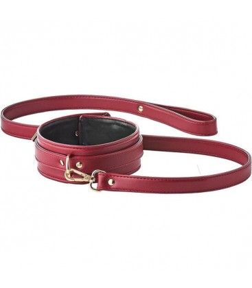 BLAZE ELITE COLLAR AND LEASH RED