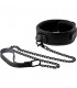 BLAZE COLLAR AND LEASH BLACK