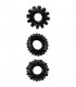 ALL TIME FAVORITES SET OF 3 COCKRINGS BLACK