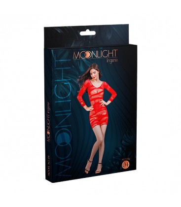 MOONLIGHT MODELO 04 VESTIDO ROJO