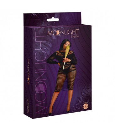 MOONLIGHT PLUS MODELO 03 VESTIDO NEGRO