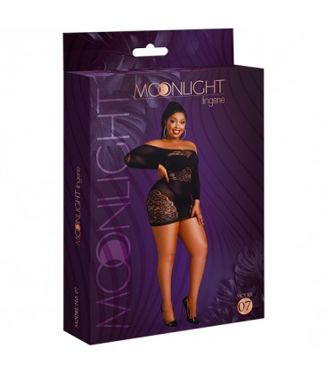 MOONLIGHT PLUS MODELO 07 VESTIDO NEGRO