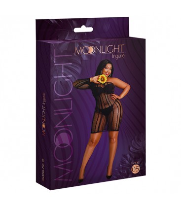 MOONLIGHT PLUS MODELO 05 VESTIDO NEGRO