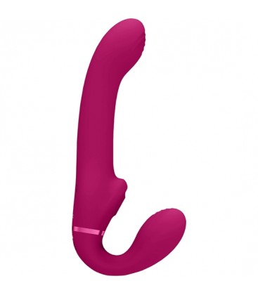 VIVE AI VIBRADOR DUAL VIBRATING AIR WAVE CON ESTIMULADOR ROSA