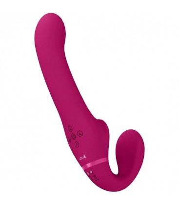 VIVE AI VIBRADOR DUAL VIBRATING AIR WAVE CON ESTIMULADOR ROSA