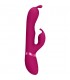 VIVE GADA VIBRADOR CONEJITO TRIPLE ESTIMULACIoN ROSA