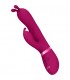 VIVE GADA VIBRADOR CONEJITO TRIPLE ESTIMULACIoN ROSA