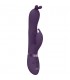 VIVE GADA VIBRADOR CONEJITO TRIPLE ESTIMULACIoN MORADO