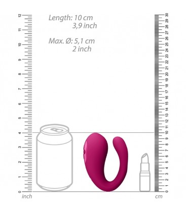VIVE YOKO VIBRADOR TRIPLE ACCION CON PULSACION ROSA
