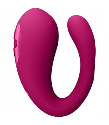 VIVE YOKO VIBRADOR TRIPLE ACCION CON PULSACION ROSA