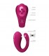 VIVE YOKO VIBRADOR TRIPLE ACCION CON PULSACION ROSA