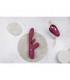 VIVE YOKO VIBRADOR TRIPLE ACCION CON PULSACION ROSA