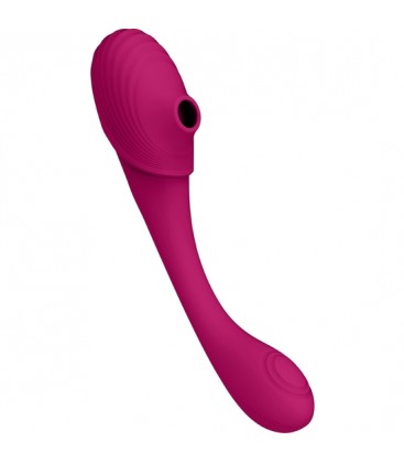 VIVE MIRAI VIBRADOR DOBLE FLEXIBLE PULSE WAVE AIR WAVE ROSA