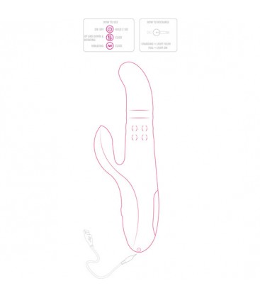 VENUS VIBRADOR DE ROTACIoN DE EMPUJE