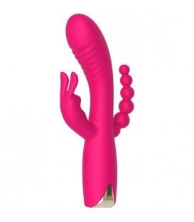 AFRODITA TRIPLE VIBRADOR DE SILICONA