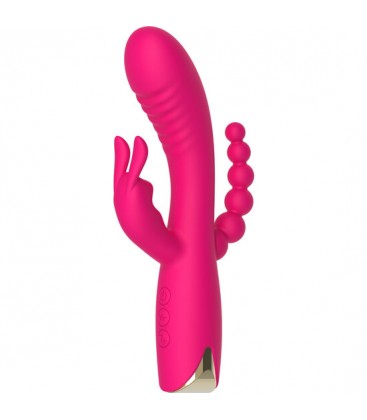 AFRODITA TRIPLE VIBRADOR DE SILICONA