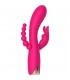 AFRODITA TRIPLE VIBRADOR DE SILICONA