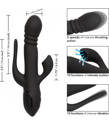 TRIPLE EUPHORIA VIBRADOR SILICONA