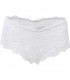 BRAGUITAS DE ENCAJE FLORAL SEXY BLANCO