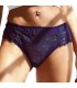 BRAGUITAS DE ENCAJE FLORAL SEXY AZUL OSCURO