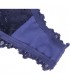 BRAGUITAS DE ENCAJE FLORAL SEXY AZUL OSCURO
