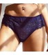 BRAGUITAS DE ENCAJE FLORAL SEXY AZUL OSCURO