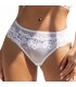 BRAGUITAS DE ENCAJE FLORAL SEXY BLANCO