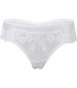 BRAGUITAS DE ENCAJE FLORAL SEXY BLANCO