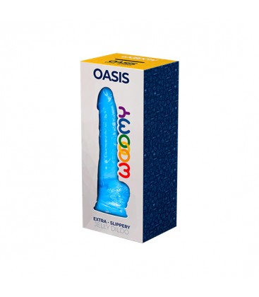 WOOOMY OASIS PENE DE GELATINA 15CM AZUL