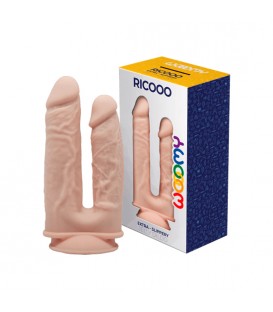 WOOOMY RICOOO PENE DOBLE DE GELATINA
