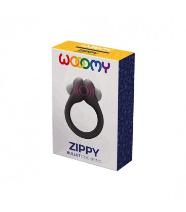 WOOOMY ZIPPY ANILLO CON BALA VIBRADORA