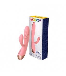 WOOOMY VIBRADOR ELALI RABBIT ROSA