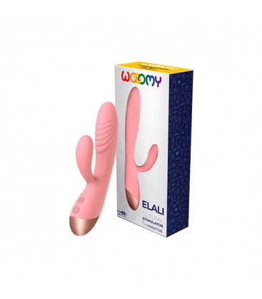 WOOOMY VIBRADOR ELALI RABBIT ROSA