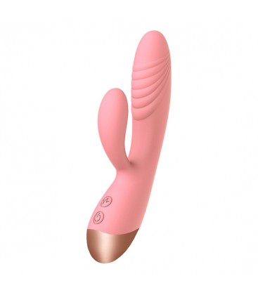 WOOOMY VIBRADOR ELALI RABBIT ROSA