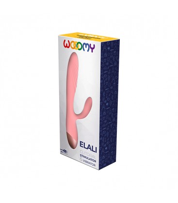 WOOOMY VIBRADOR ELALI RABBIT ROSA