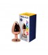 WOOOMY TRALALO PLUG DE METAL ORO ROSA TALLA S COLOR BLANCO