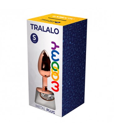 WOOOMY TRALALO PLUG DE METAL ORO ROSA TALLA S COLOR BLANCO