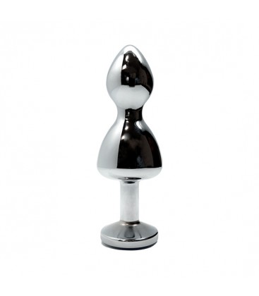 WOOOMY LOLLYPOP PLUG METAL DOUBLE BALL TALLA S COLOR BLANCO