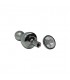 WOOOMY LOLLYPOP PLUG METAL DOUBLE BALL TALLA S COLOR BLANCO