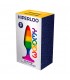 WOOOMY HIPERLOO PLUG RAINBOW DE SILICONA TALLA S