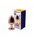 WOOOMY TRALALO PLUG DE METAL ORO ROSA TALLA M COLOR BLANCO