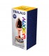 WOOOMY TRALALO PLUG DE METAL ORO ROSA TALLA M COLOR BLANCO