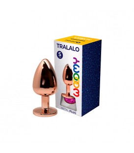 WOOOMY TRALALO PLUG DE METAL ORO ROSA TALLA S COLOR MORADO