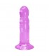 WOOOMY BLUBBER DILDO DE GELATINA MORADO