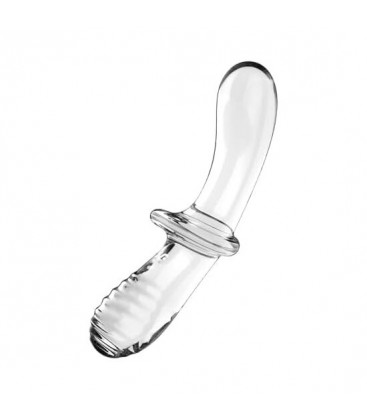 SATISFYER DOUBLE CRYSTAL TRANSPARENTE