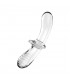 SATISFYER DOUBLE CRYSTAL TRANSPARENTE