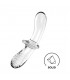 SATISFYER DOUBLE CRYSTAL TRANSPARENTE