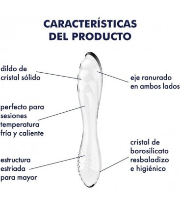 SATISFYER DAZZLING CRYSTAL 1 TRANSPARENTE